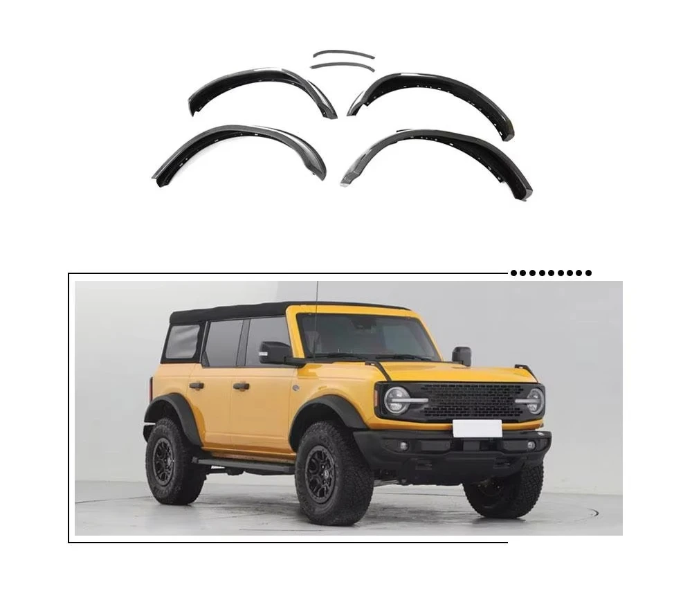 

Carbon Fiber Wheel Arch Trims for Bronco 2021-2023