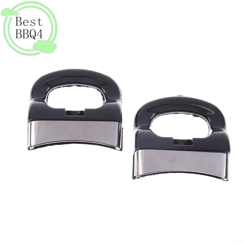 (BBQ4)2Pc Universal Pot Handle Single Hole Pressure Cooker Handle For Steamer Short Side Handle Replacement Cookware Part