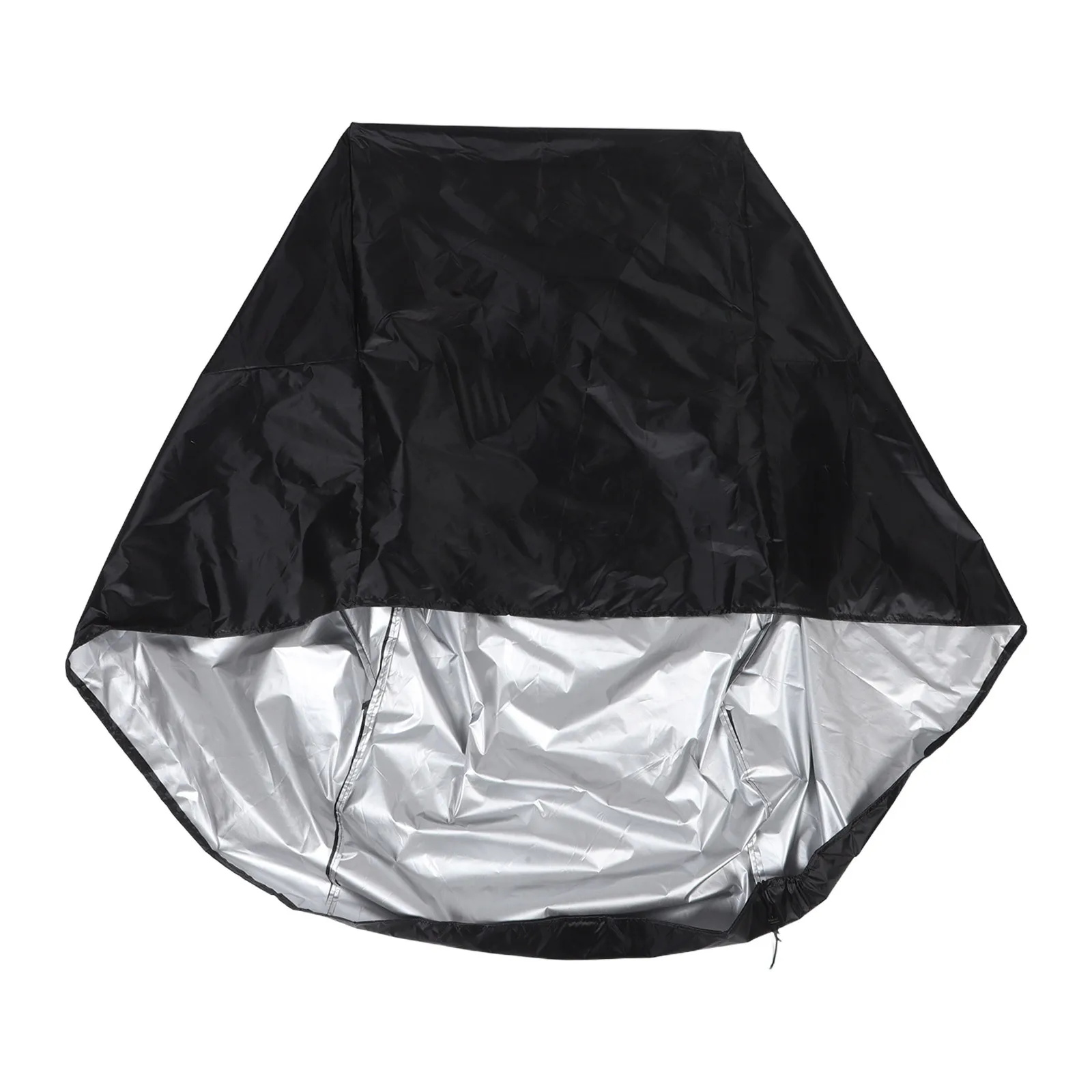 Bicycle Trailer Cover Waterproof Oxford Fabric Pu Coating Durable For Pet Strollers Outdoor Travel Storage Utility