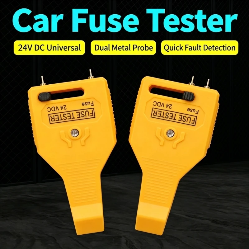 2pcs Car Multi-Functional Checker Puller With Test Light Removal Tool Tester Blade Type Circuit Puller Tester