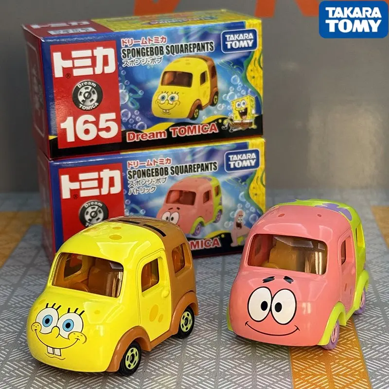 

Takara Tomy Tomica Simulation Alloy Car Model Cartoon Car Ornamentspongebob Squarepants Patrick Star Collection Gift Toys