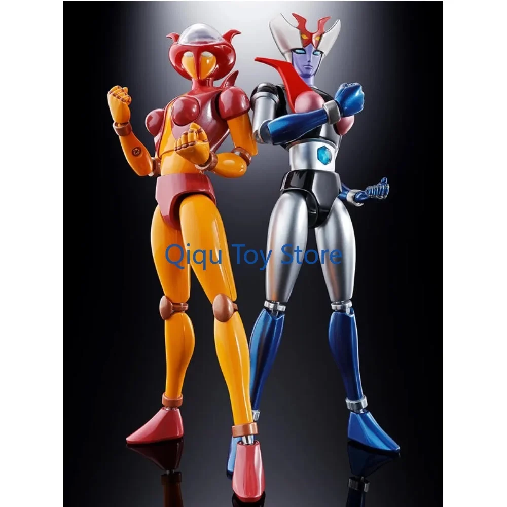 

in stock Super Alloy Soul Iron Armor All-rounder GX-08R Magnolia vs GX-09R Mineva X