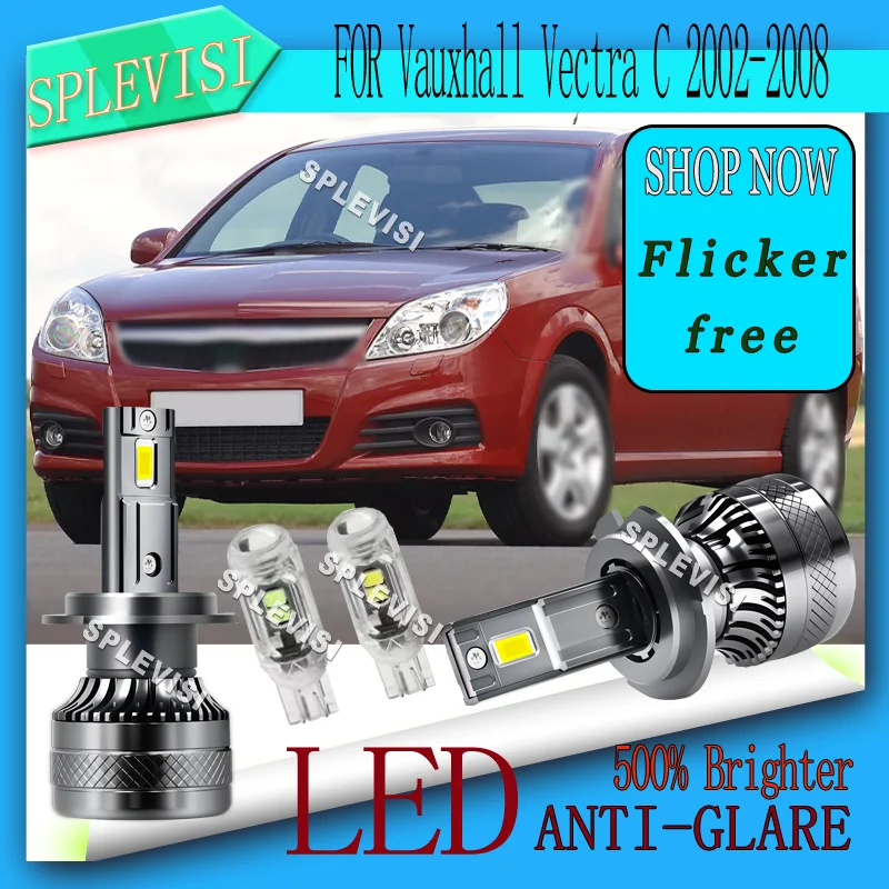 

Warranty Shockproof CANBUS READY Glare Proof Travel Safe Low Beam Bulbs For Vauxhall Vectra C 2002 2003 2004 2005 2006 2007 2008