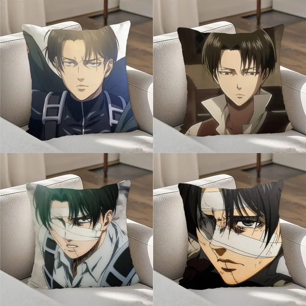 

L-Levi AckermanS Anime Home decoration pillowcases are suitable for sofas, bedrooms, car pillowcases and square cushions