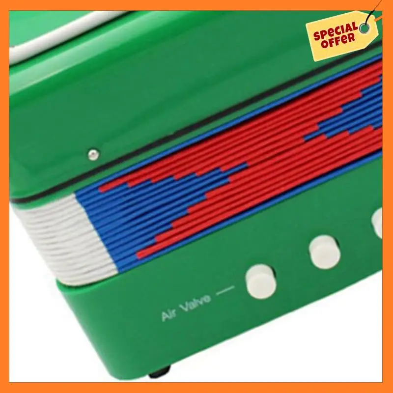 

AD08-Accordion Toy 7 Key Accordions For Children, Educational Musical Instrument Gift For Toddler Beginners Boys Girls Durable
