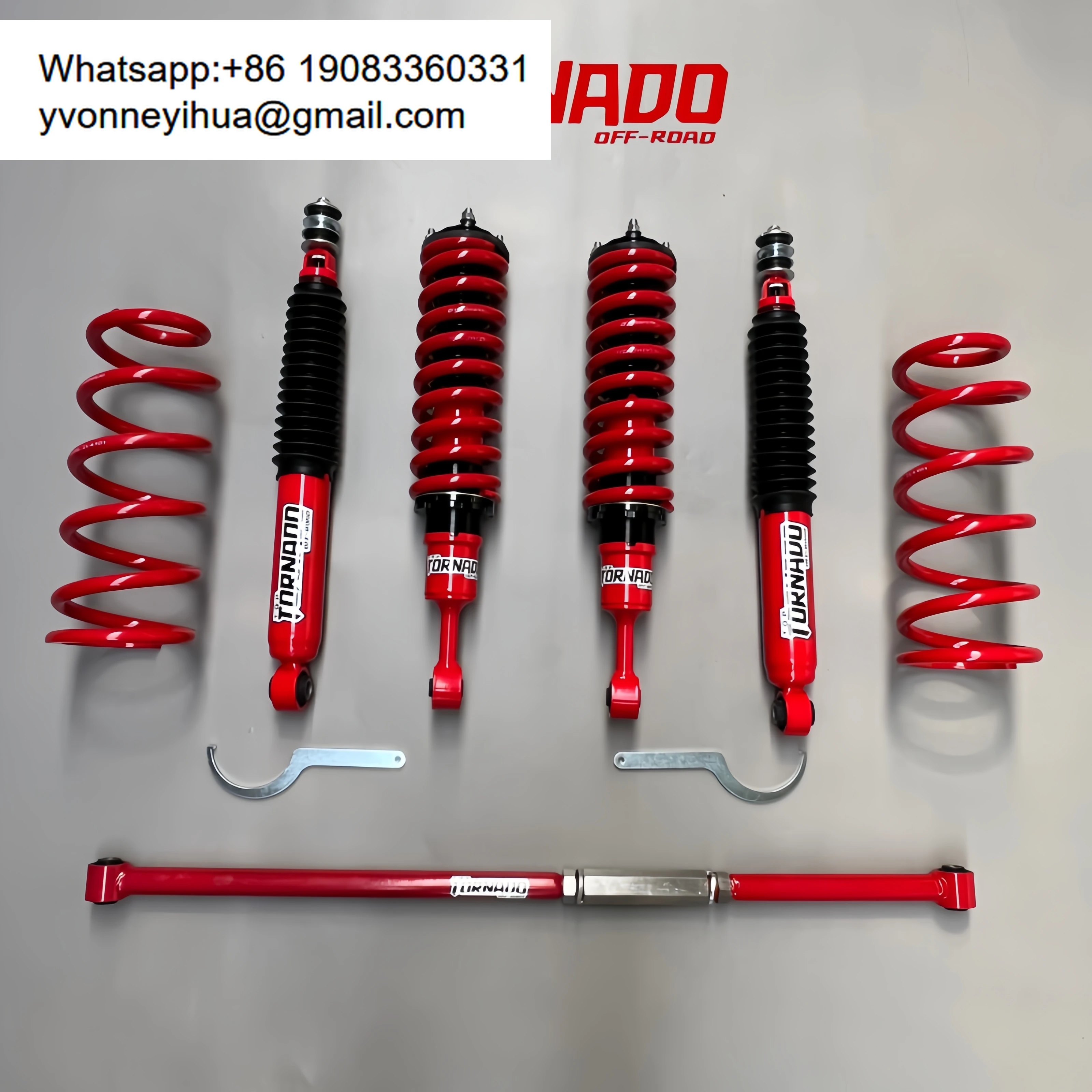 2-inch Heavy-duty Off-road Suspension Lift Kit PRO FOR Toyota 4Runner, Large Barrel Shock Absorber Off-road Suspension Lift Kit.