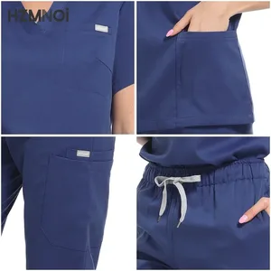 Chirurgieraum Uniformes medizinisches Set, Krankenhausarbeitspeelings, medizinische Versorgung, Zahnarztchirurgie, Arbeitsbekleidung Großhandel Hauptverkaufsuniformset - №1