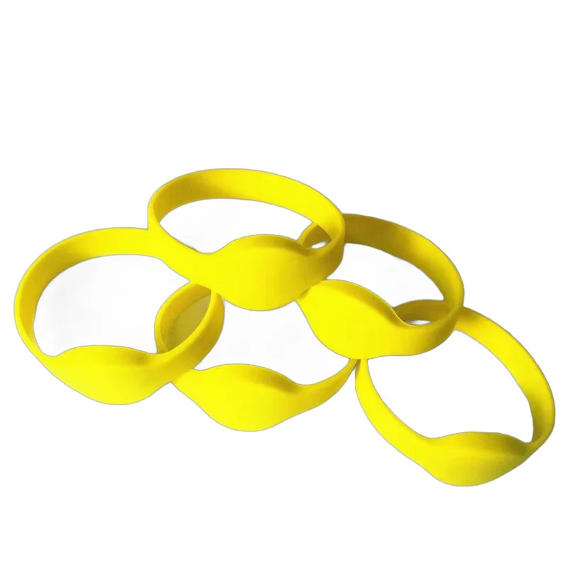 

20Pcs Waterproof 13.56MHZ RFID M-1 Smart IC Silicone WristBand Watch Card RF1108 Rubber For Swimming Pool Sauna Door Adult Size
