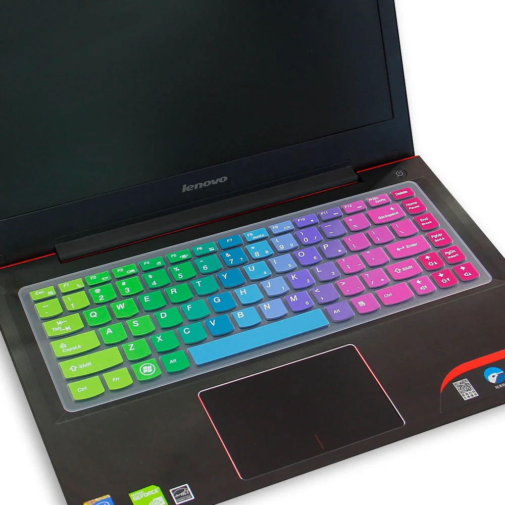 Capa protetora de teclado de silicone para lenovo g480 y410p z470 y430p Z40-70 z40 g490 z475 z410 y471a z480 y485p z40-70 v480s
