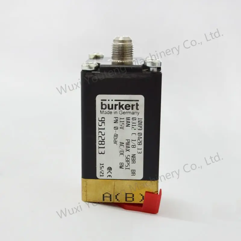 Original Atlas Copco Air Compressor Maintenance Parts 1089042813 95122813 Compatible Solenoid Valve 115V 8W