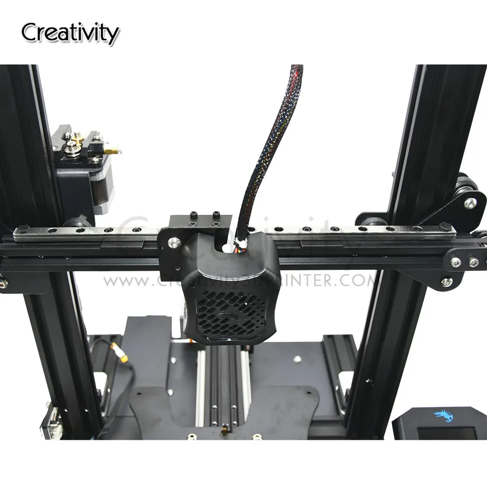 Kreativitas Peningkatan Printer 3D Ender-3 X Sumbu MGN9H Rel Linier 315MM Kit untuk Ender 3/Pro/V2