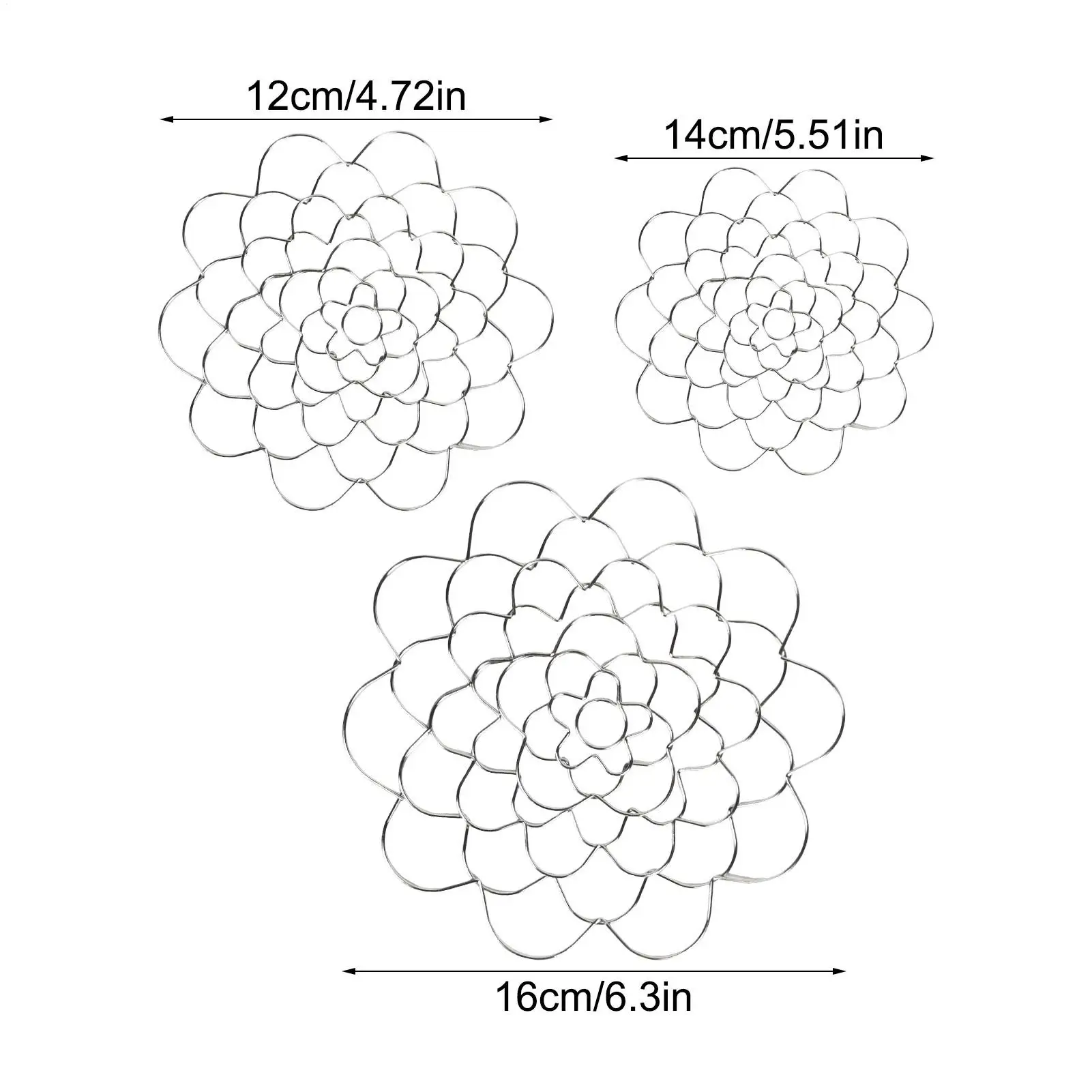 زهرة منظم الجذعية حامل منظم الأسلاك تويست النبات تويست أداة للمنزل عرض طاولة طعام مدخل تحف الزفاف #6