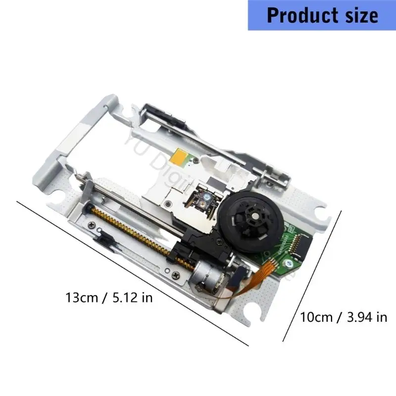 96BA Game System Thin Disc Reader Lens Drive Assembly Ersatzteil Metall ABS – Detail 6