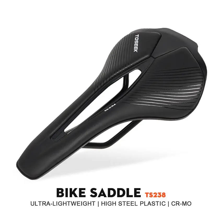 TOSEEK TS238 Mtb Bicycle Saddle Bike Seat EVA Material Mountain Bike Bicycle Products Accessories For MTB Racing