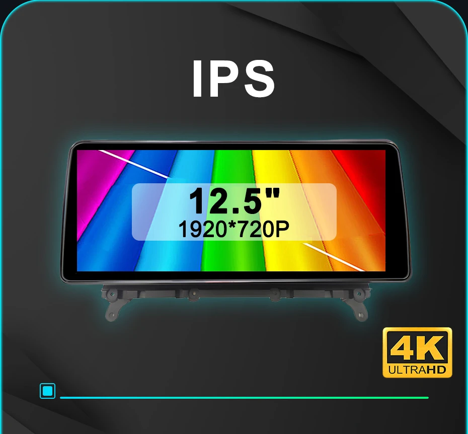 12,5" Kabelloses Carplay Android 14 Auto-Radiobildschirm für BMW X3 F25 X4 F26 2011-2016 Stereo Bluetooth Multimedia-Player GPS – Detail 9