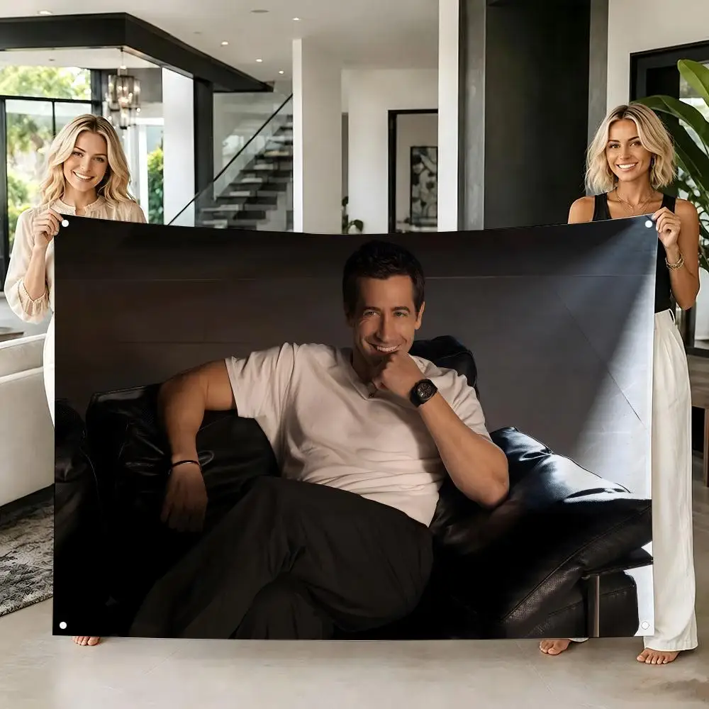 superstar J-Jake Gyllenhaal Flags Tapestry Creative Pattern Photo Living Room Wall Art Party Outdoor Decor