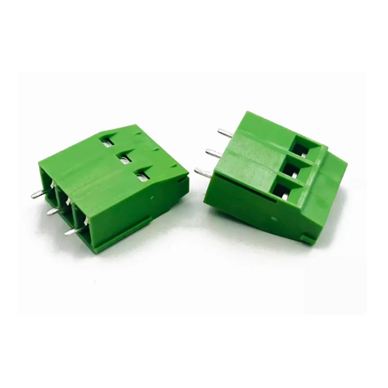 (10 Pcs) Screw type 127H DG127H-5.08mm Total height 19.2mm Eco-friendly copper PCB terminal block GS009H 2P 3P