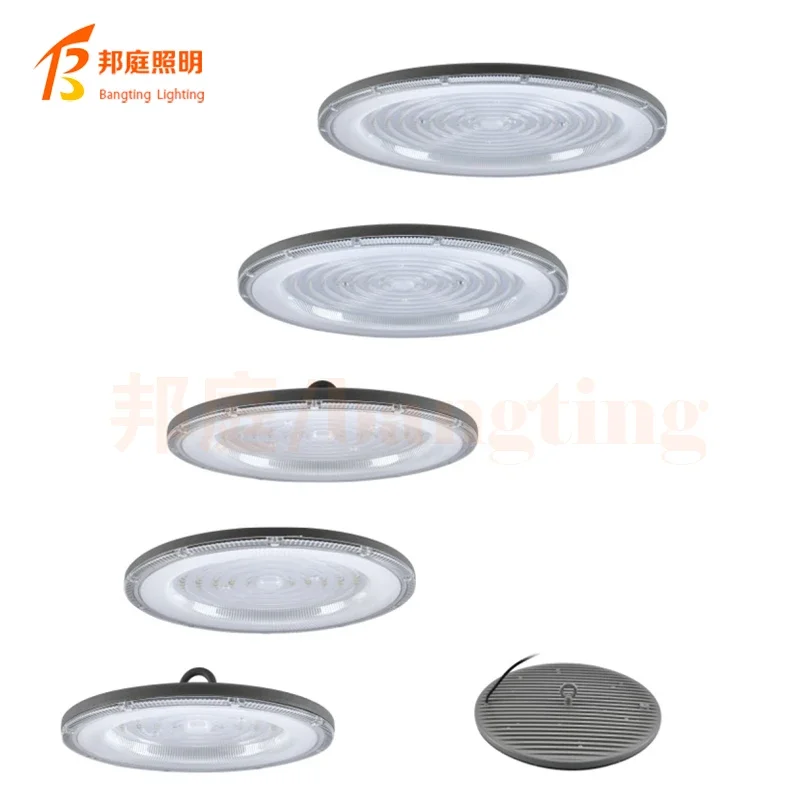 

UFO High Bay Light 100W 150W 200W IP65 Waterproof LED Industrial Lighting For Garage Gym Factory Warehouse