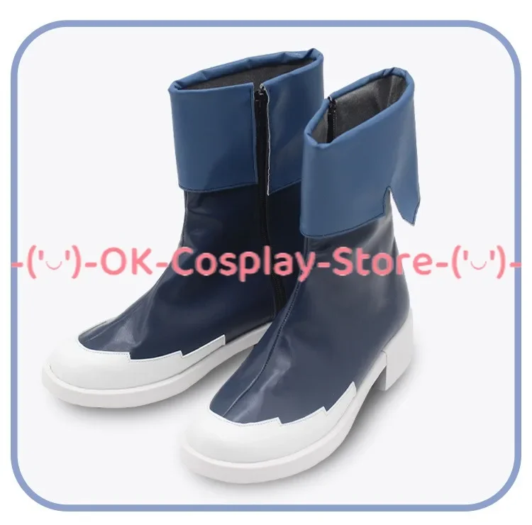 Kira Cosplay Shoes Earth Federation Forces Cosplay Prop PU Leather Shoes Halloween Carnival Boots Custom Made