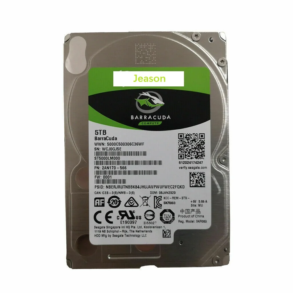 For ST5000LM000 Barracuda SEAGATE 5TB 2.5