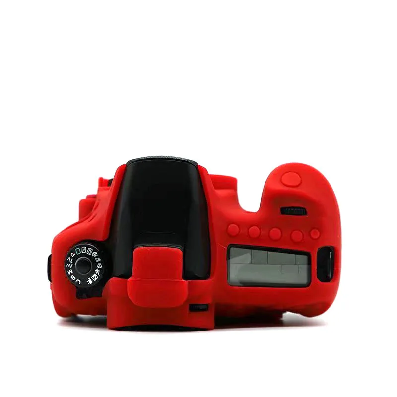Силиконовый резиновый чехол, защитный чехол для корпуса Canon EOS 60D EOS60D DSLR, защитный чехол для камеры, мягкая сумка для видео