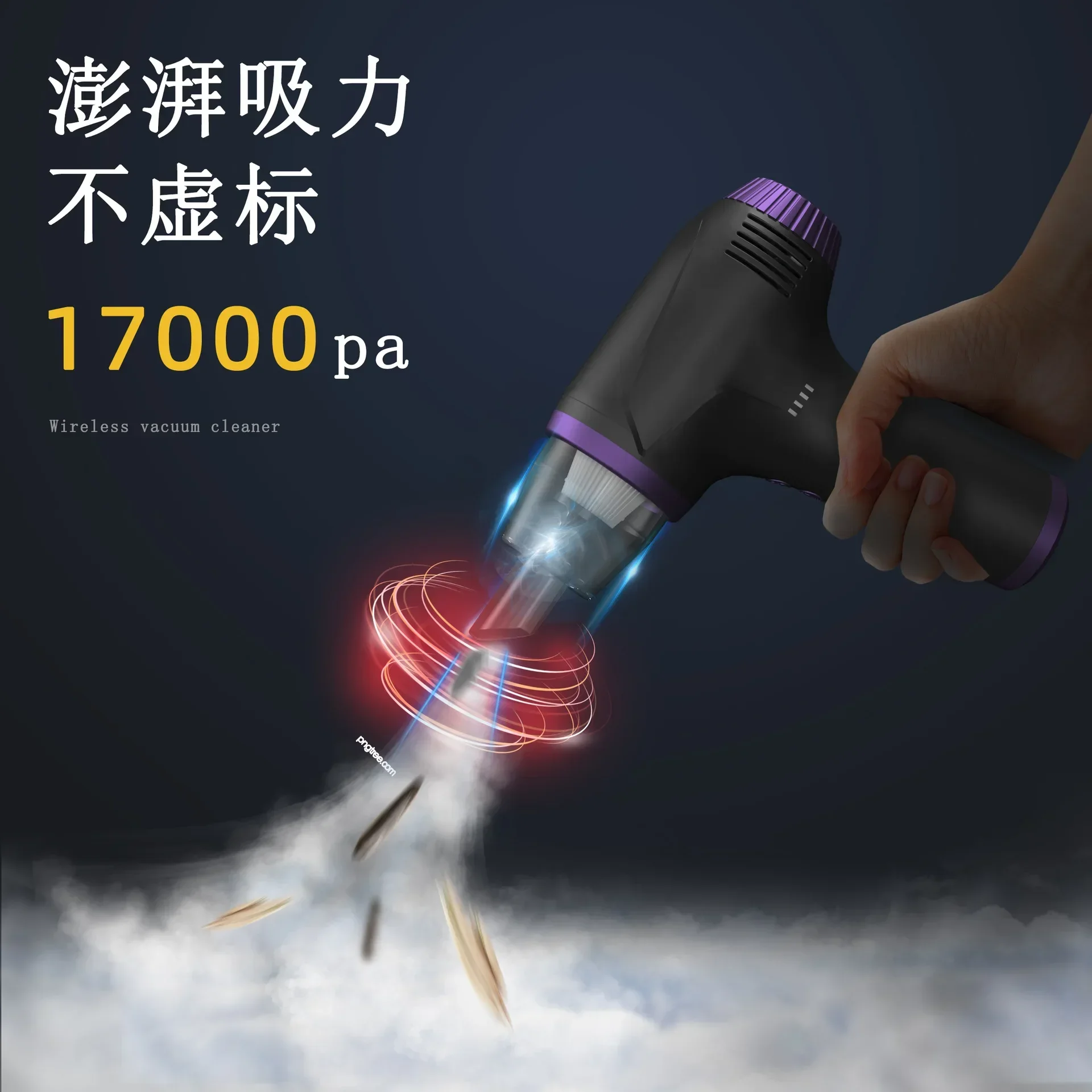 Durable Car Mounted Household Wireless Handheld Small High Suction Charging High-Power Blow Suction All-in-one Machine
