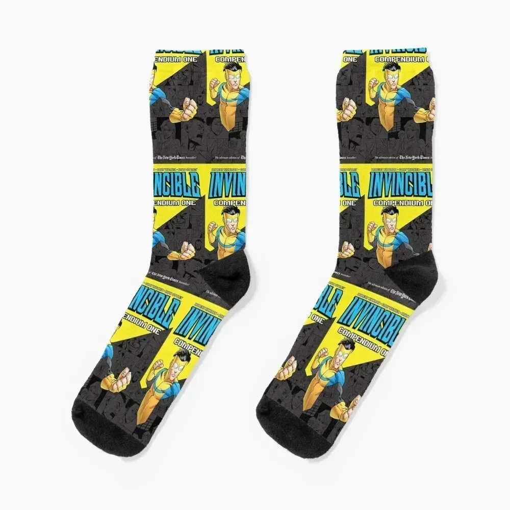 invincible cover Socks Non-slip Novelties short Women Socks Men's