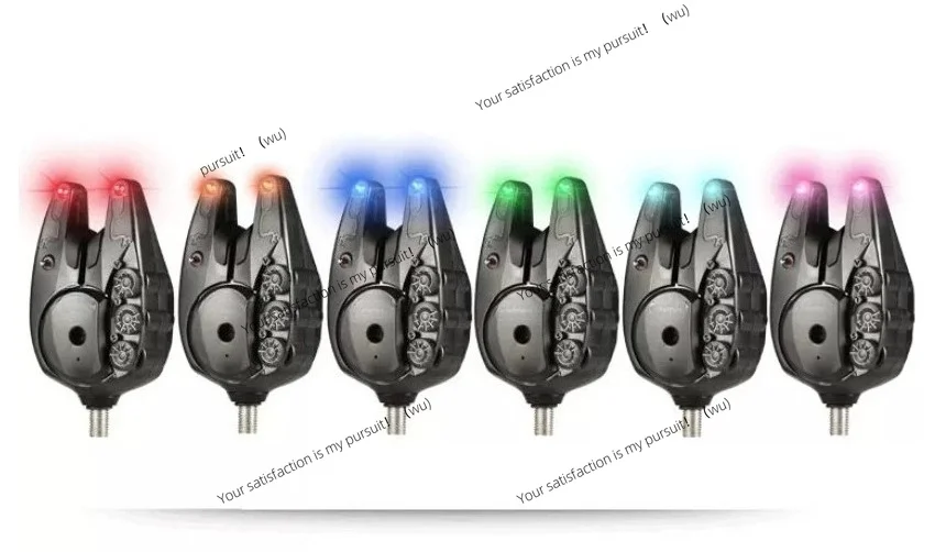 JY-82PRO Carp Fishing Bite Alarm Set Wireless Electronic Fishing Alarms with Receiver LED Waterproof for Night Carp Fishing