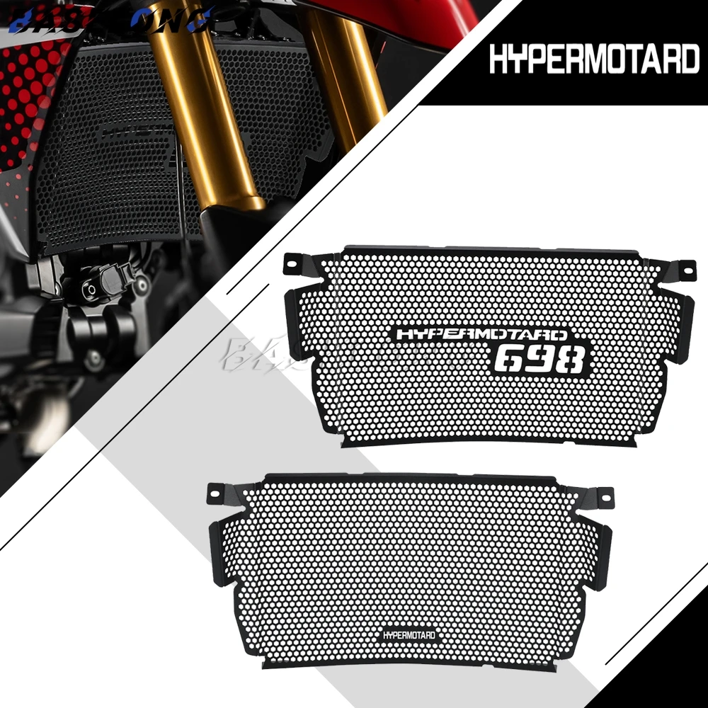 

For Ducati Hypermotard698 Hypermotard 698 Mono RVE 2024 2025 2026 Motorcycle Accessories Radiator Grille Guard Protector Cover
