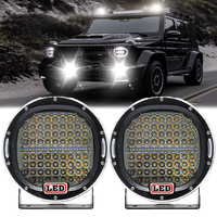 Car LED 12V 24V Dual Color LED Super Bright Daytime Running Light Driving Lamp for Jeep Offroad Boat 4X4 Truck  ATV SUV Fog Lamp