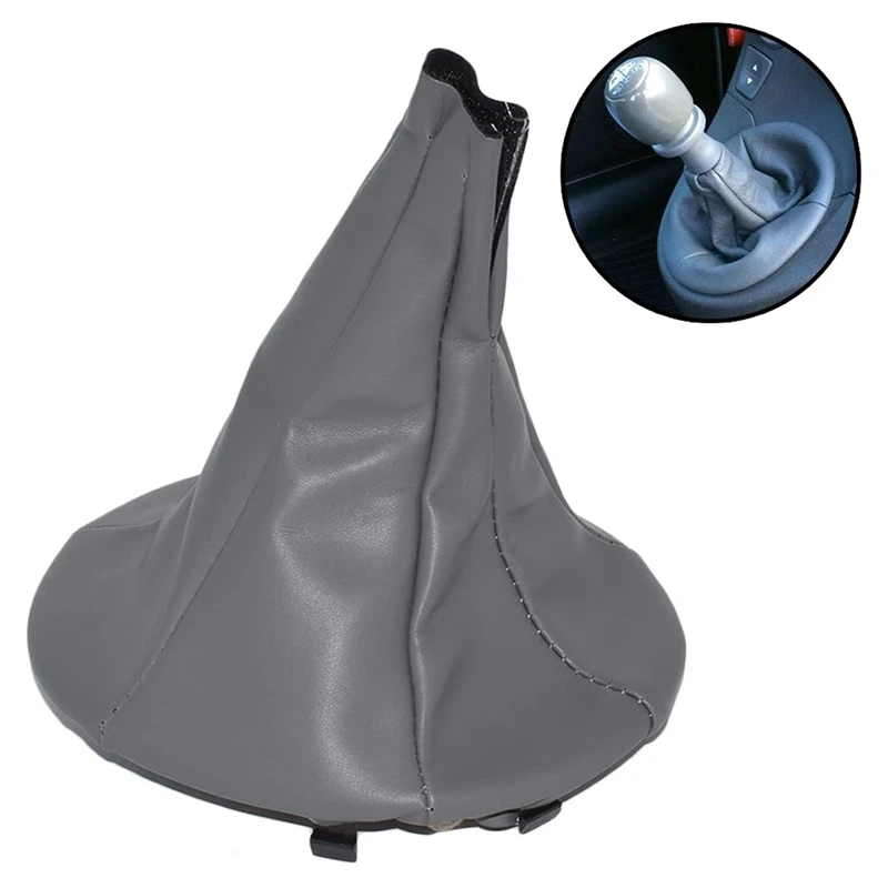 Car Gear Gaiter Gaiter Shift Collar Boot Dust Cover For Fiat 500 500C 2007-2013 /Panda 2003-2012