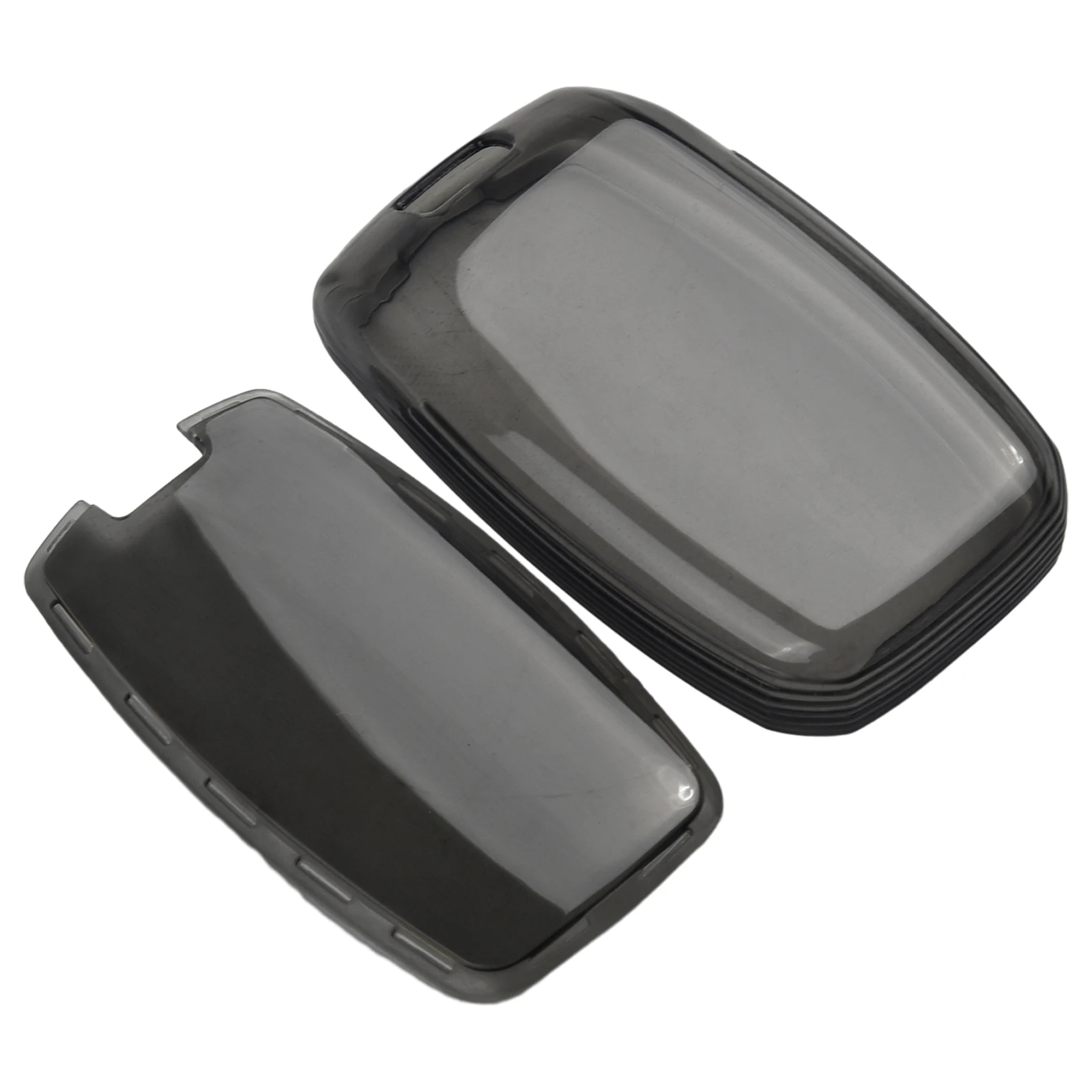 

Car Key Case Full Cover TPU For Kia-Sportage Black Transparent Key Fob Case Cover Holder Car Interior Accessories
