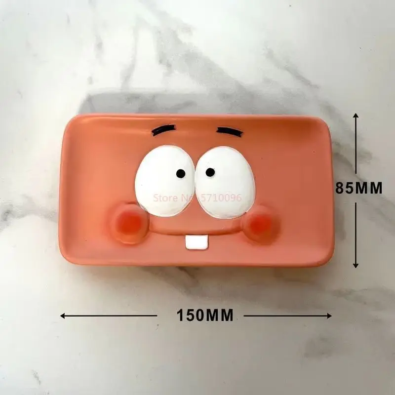 أنيمي الأجهزة الطرفية Squidward مخالب نظارات حامل صندوق مجوهرات صينية تخزين الإبداعية لطيف سطح المكتب زينة ألعاب كرتونية