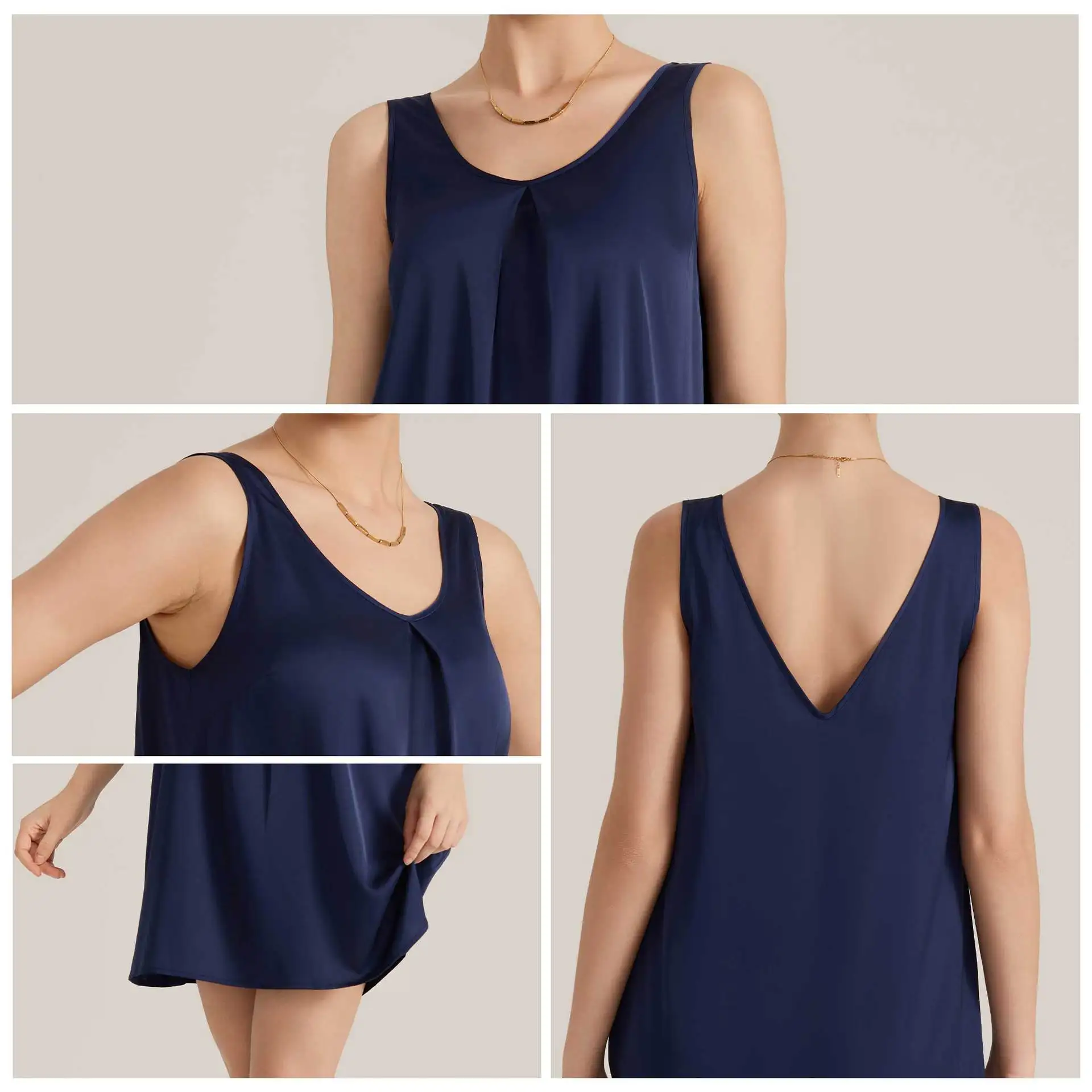 

Summer O-Neck Women Short Nightgown Loungewear Sleepwear Nightdress Nightie Loose Rayon Homewear