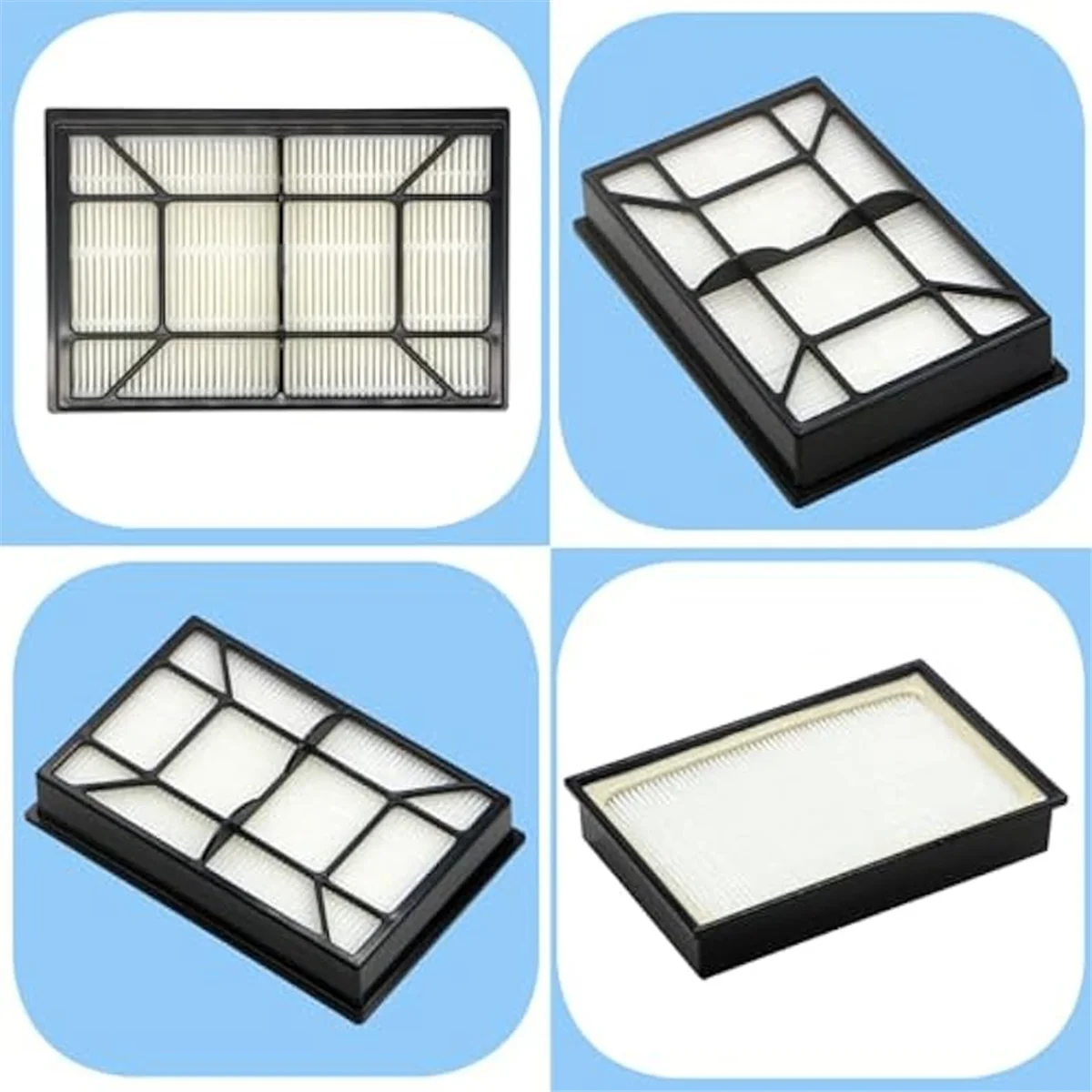 3Pcs EF-9 HEPA Filters for Upright Vacuums EF9 20-53296,40195 and Elite Vacuums 31150,31140,BU1018,BU1018,21814 image 3