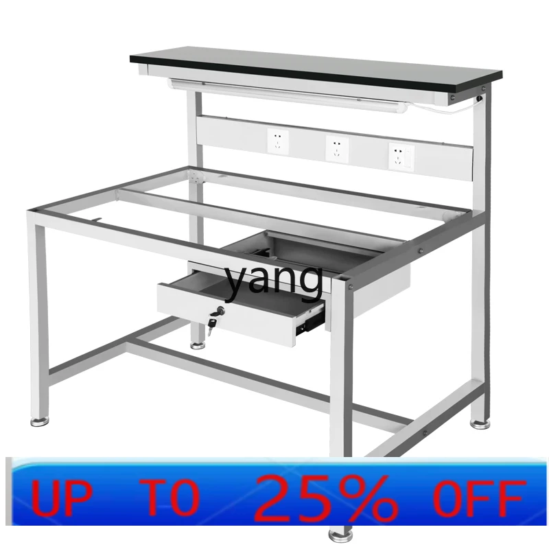 

LTT поверхностный верстак из нержавеющей стали, розетка для проверки ящика, электроника, заводская мастерская, консоль