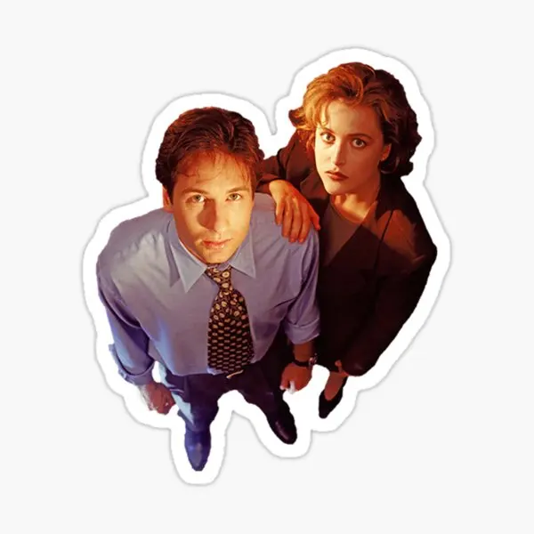 X Files  5PCS Stickers for Cute Room Home Decorations Funny Stickers Water Bottles Window Art Decor  Background Wall Living Room