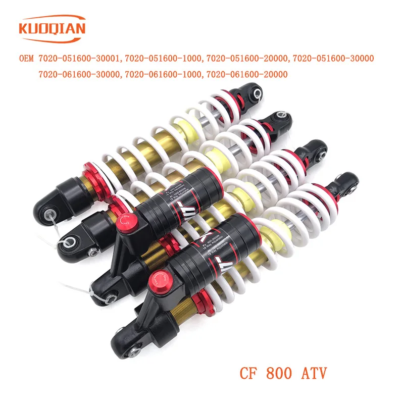 

4PC Front Rear Shock Absorber WITH AIR BAG FIT FOR CF800-2(x8)part ATV UTV QUAD 7020-051600-30000(30001)/7020-061600-30000