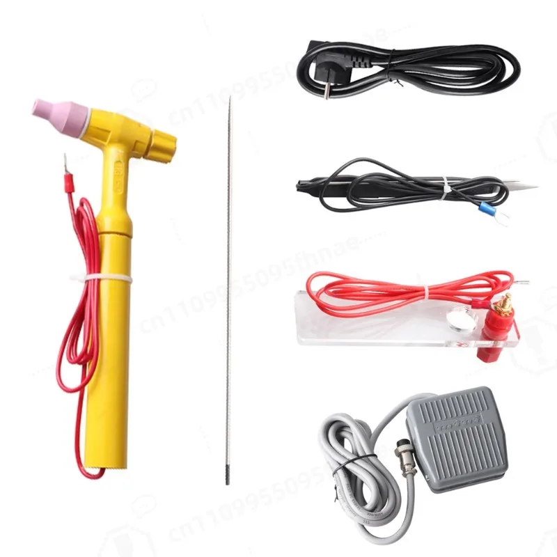 Spot Welder Accessories: Foot Switch, Handheld & Bench Welding Torch, Power Cord, Auxiliary Parts for Jewelry Spot Welder