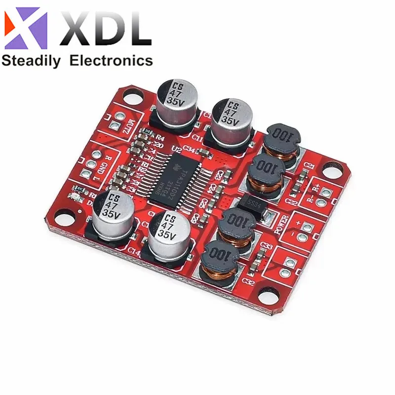 DC12V TPA3110 TPA3110D2 Digital Power Amplifier Module 2x15W Dual Channel Stereo DIY Speaker Amplifier Electronics Design