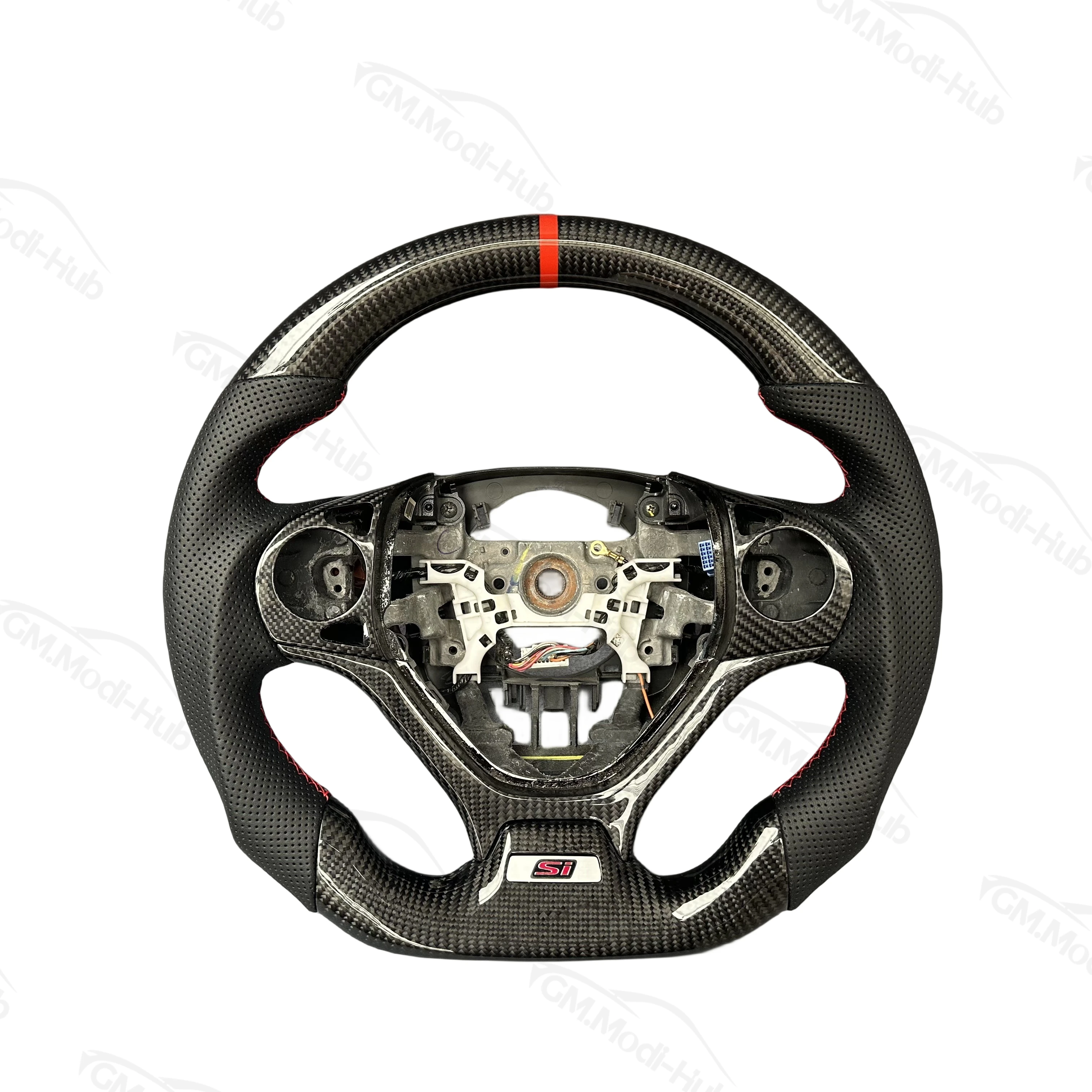 GM.Modi-Hub Factory Direct Carbon Fiber Steering Wheel For Hondas 9th gen Civic 2012-2015 Type R FK2 SI