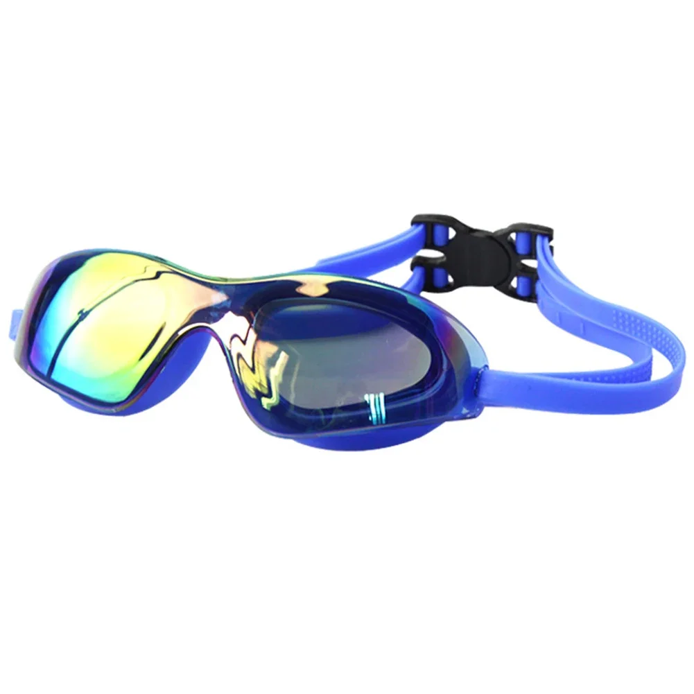 

Electroplate Diving Glasses Adjustable Swim Sports Eyewear No Leaking Swim Race Goggles for Women Men Youth Kids