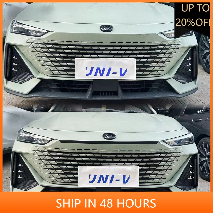 

NEW1 For Changan Univ Car front grille sticker decal 1.5T modification 2.0T Front bumper color changing sticker