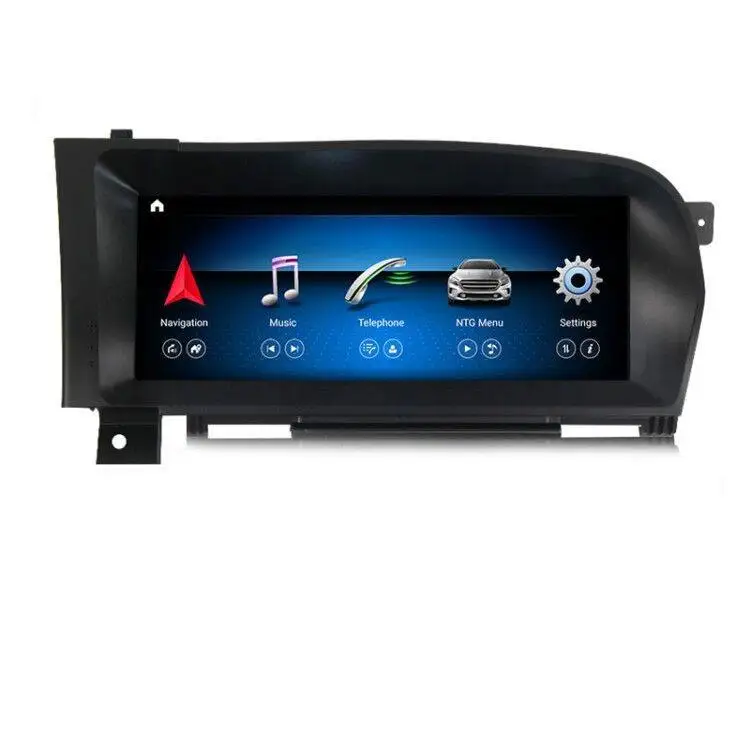 10.25 Inch Android 10 Car Radio DVD Player -GPS Navigation For Mercedes BENZ SClass W221 W216 CL 2005-2013