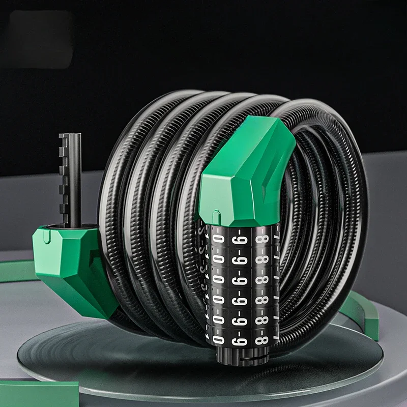 

Велосипедный замок Противоугонный кодовый замок 6-позиционный портативный замок для горного велосипеда Цепь для шоссейного велосипеда