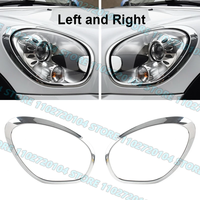 for 2011-2016 R60 R61 BMW MINI Cooper Countryman Paceman Headlight Trim Ring 51139801573 51139813823 52109806935 63129812631 image 3