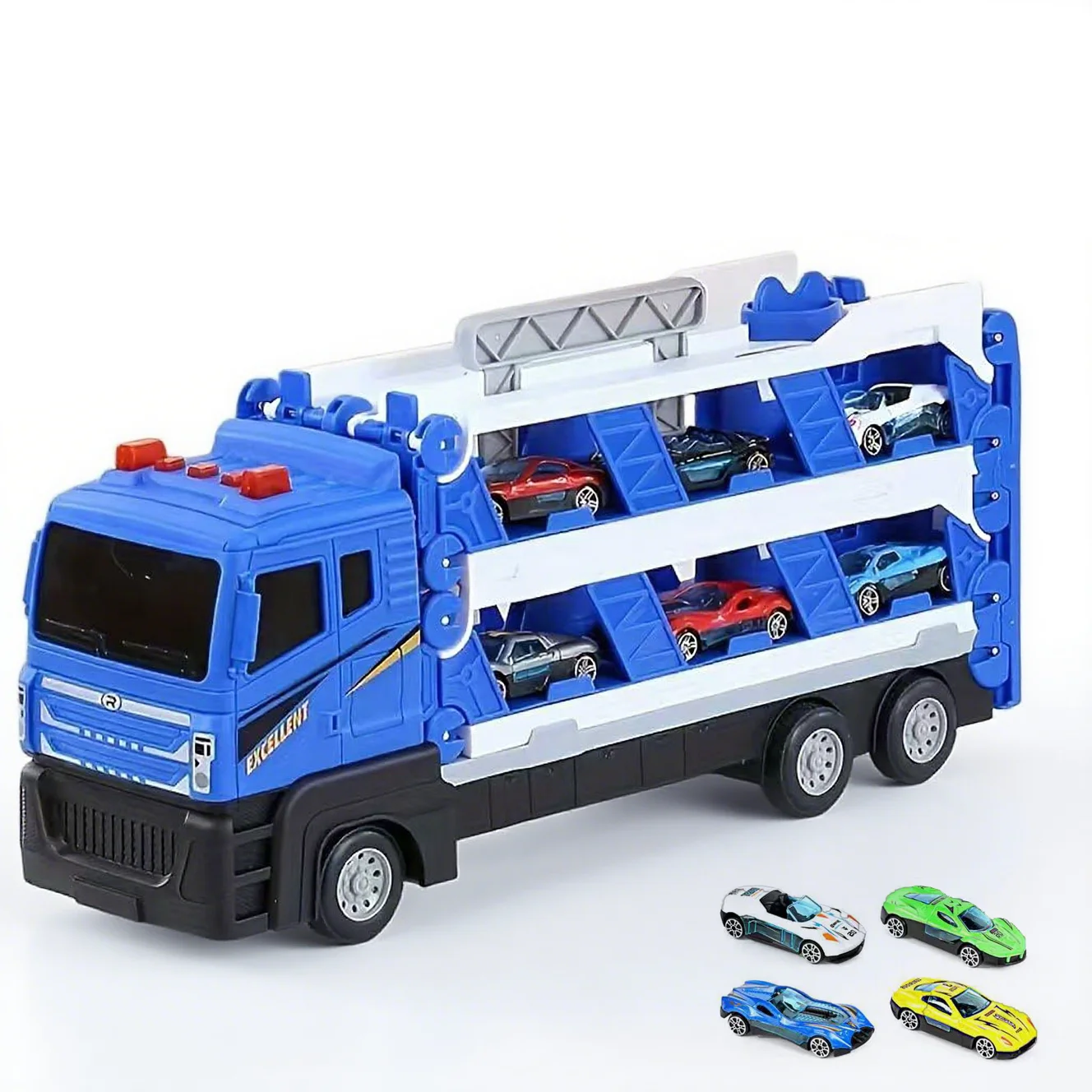 Складной грузовик-перевозчик а – обзор и цена Kids Toys Vehicle