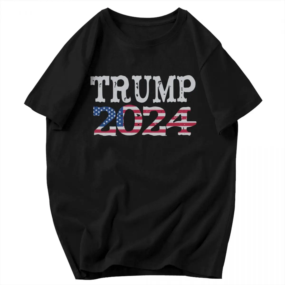 Men T Shirt Donald Trump 2024 Gifts Y2K Graphic Anime Unisex Clothing T Shirts