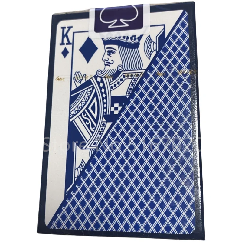 

Multiplayer Game Card Creative Boxed Waterproof Texas Poker Card Plastic Durable Poker Magic Skills Tool