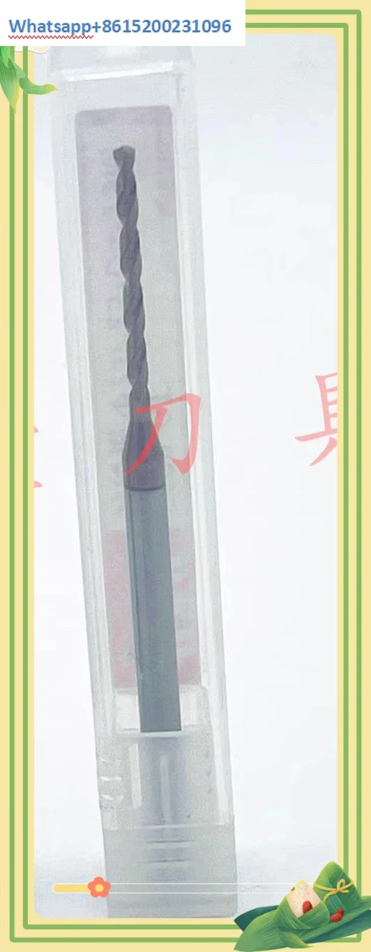 مثقاب ساق ثابت من سبيكة 60 درجة، شفرة ممتدة من الفولاذ المطلي، مثقاب بارد خارجي، ساق سميكة 1.3 1.4 1.5 1.55 1.6